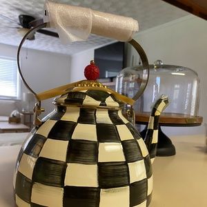 New Mackenzie Childs 3 Quart Teapot